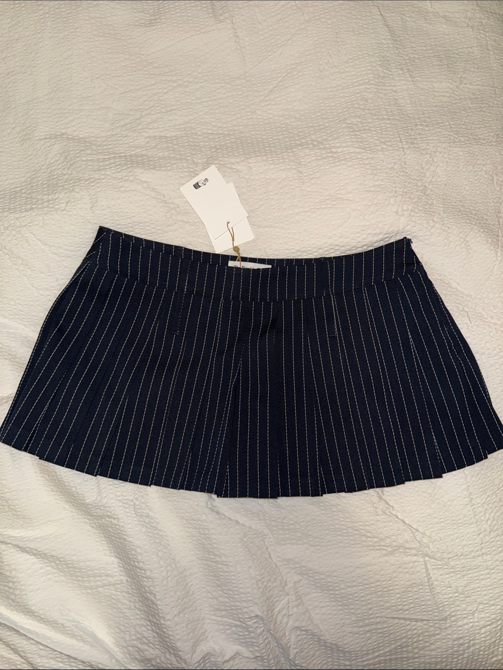 The Frankie Shop pleated mini skirt